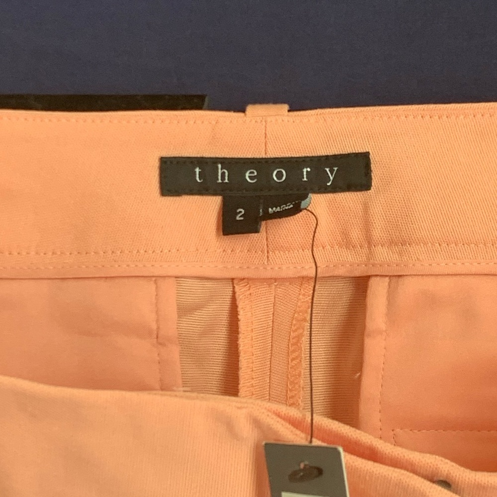 coral slack pants